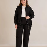 Proljetna bomber jakna – crna