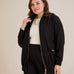 Proljetna bomber jakna – crna