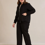 Proljetna bomber jakna – crna