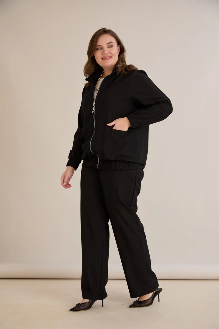 Proljetna bomber jakna – crna