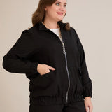 Proljetna bomber jakna – crna