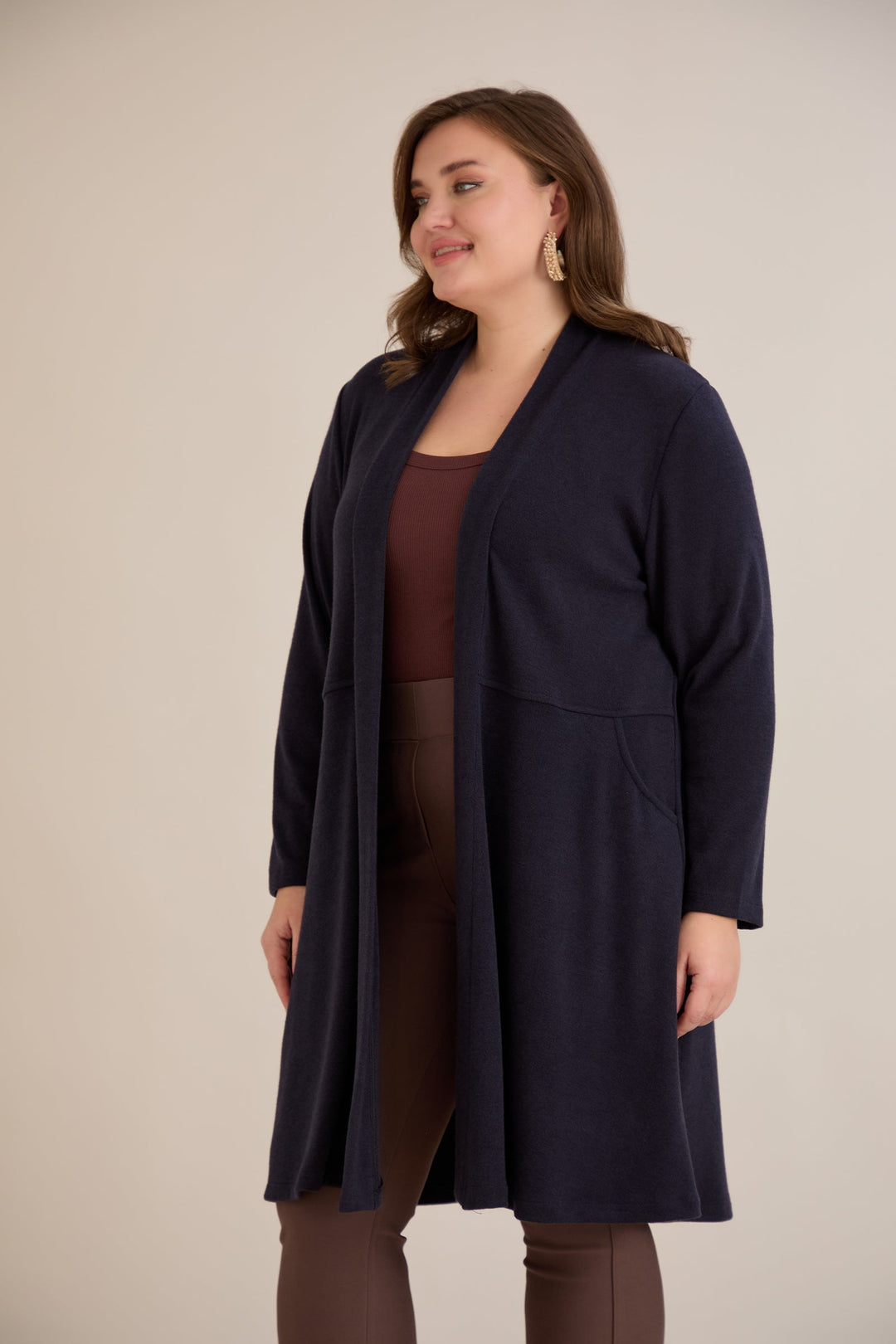 Dugački kardigan – Plavi