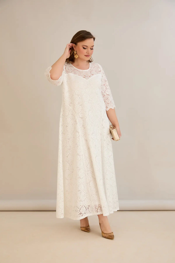 Дълга сватбена рокля 5xl