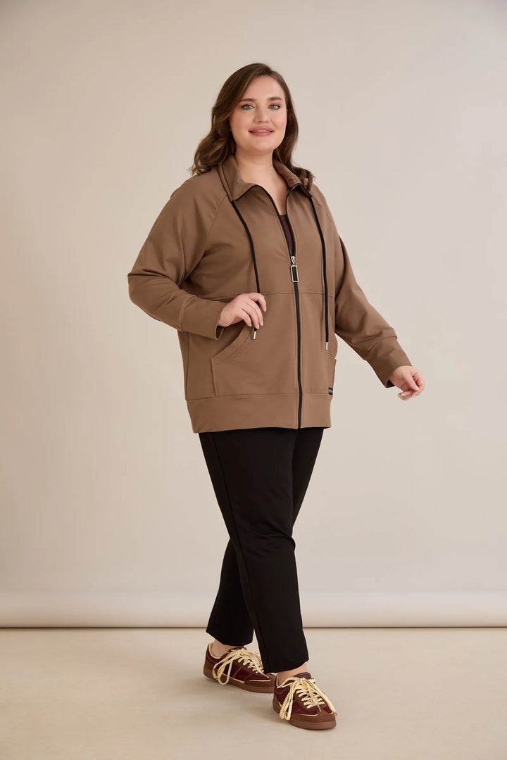 Gornji dio s patentnim zatvaračem i džepovima – vizon