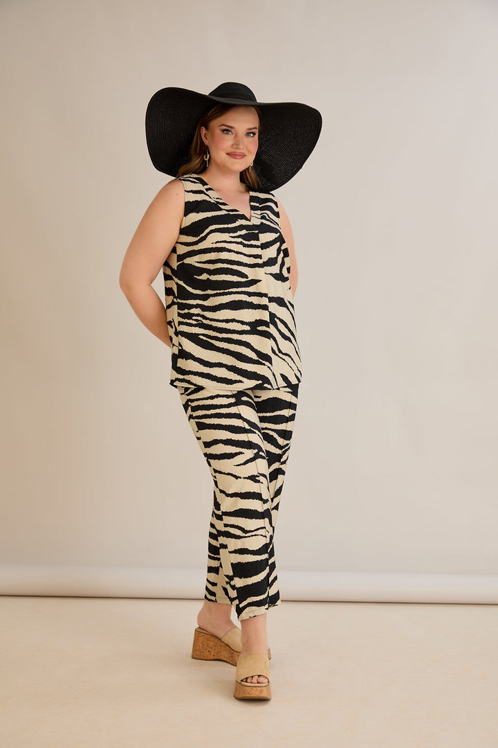 Ljetni set od 2 dijela: hlače + top