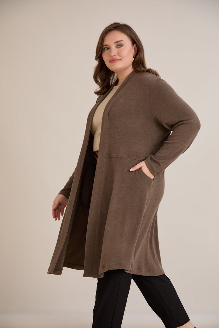 Dugački kardigan – vizon