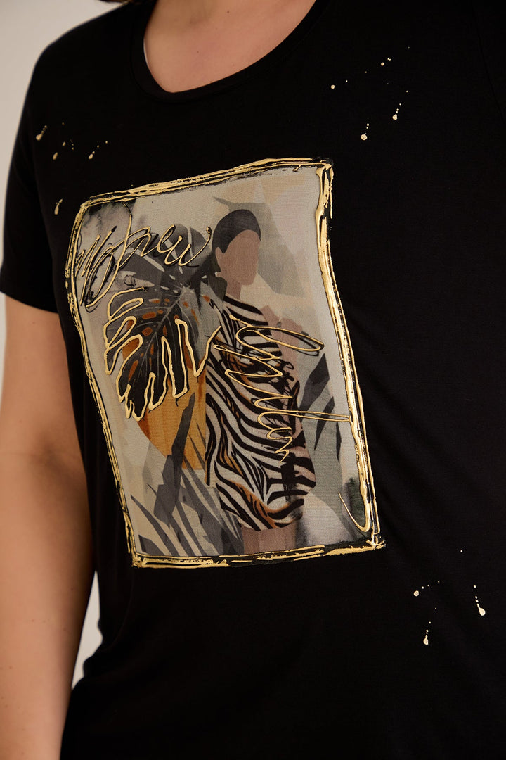 Majica od viskoze s printom II - Ženska 10881