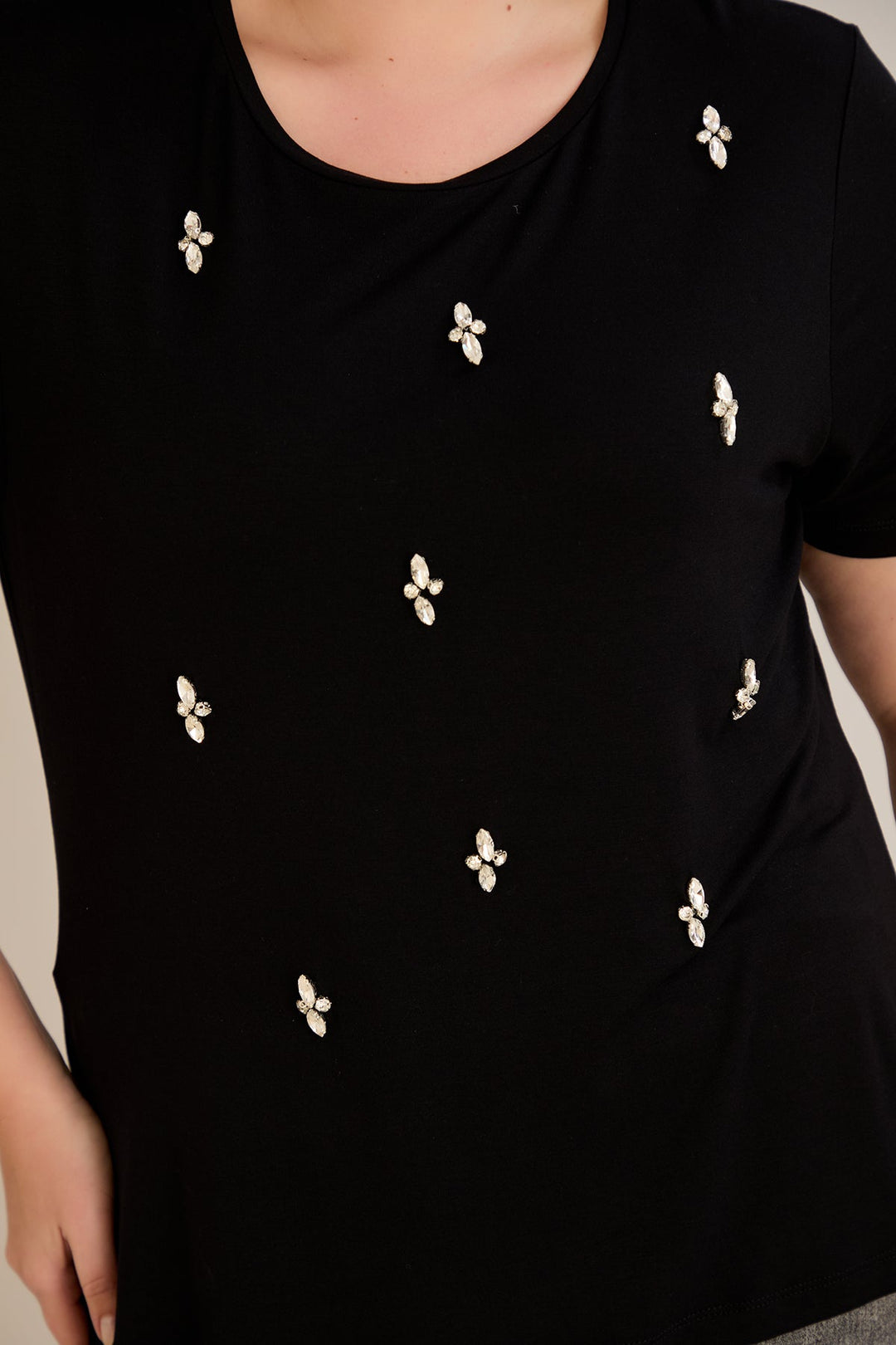 Tunika od viskoze s kamenčićima - 10967