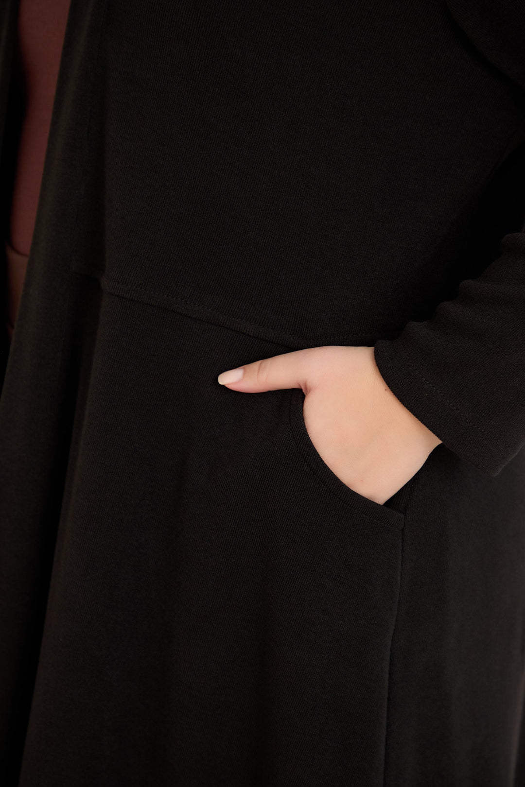 Dugački kardigan – Crni