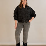 Proljetna kratka bomber jakna oversized kroja