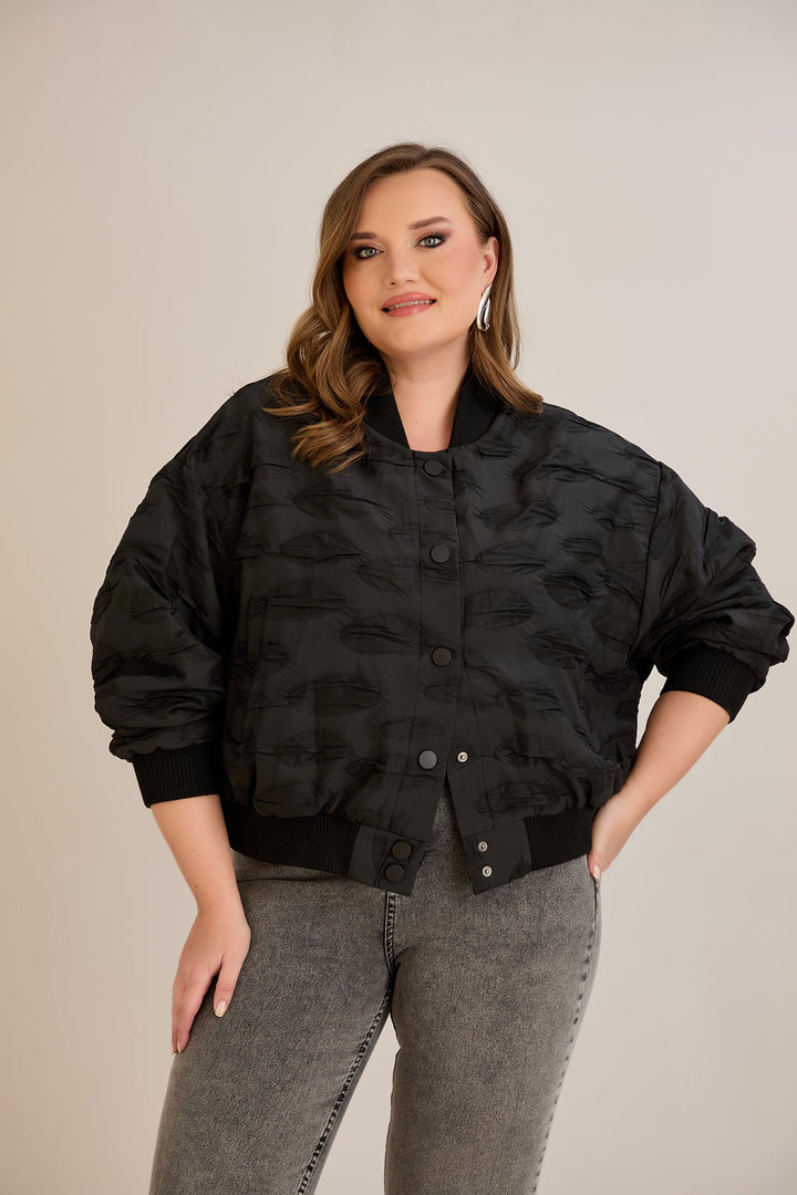 Proljetna kratka bomber jakna oversized kroja