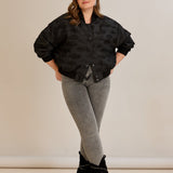 Proljetna kratka bomber jakna oversized kroja