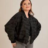 Proljetna kratka bomber jakna oversized kroja