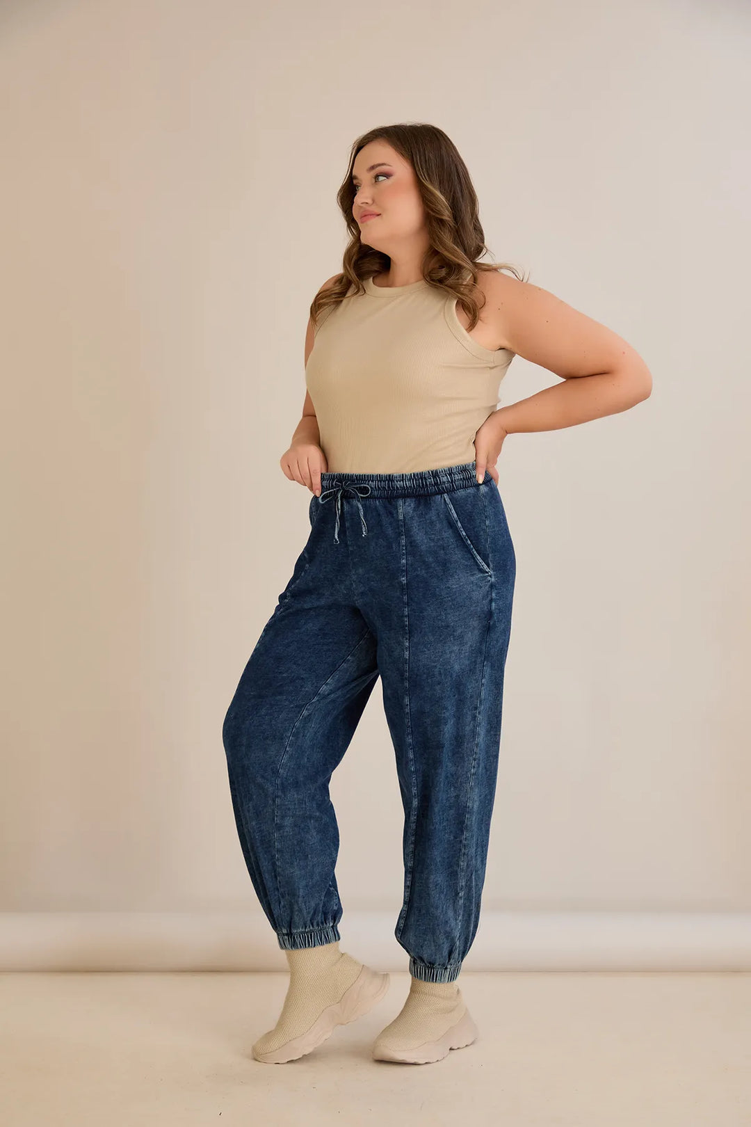 Traper hlače od mekanog pamuka