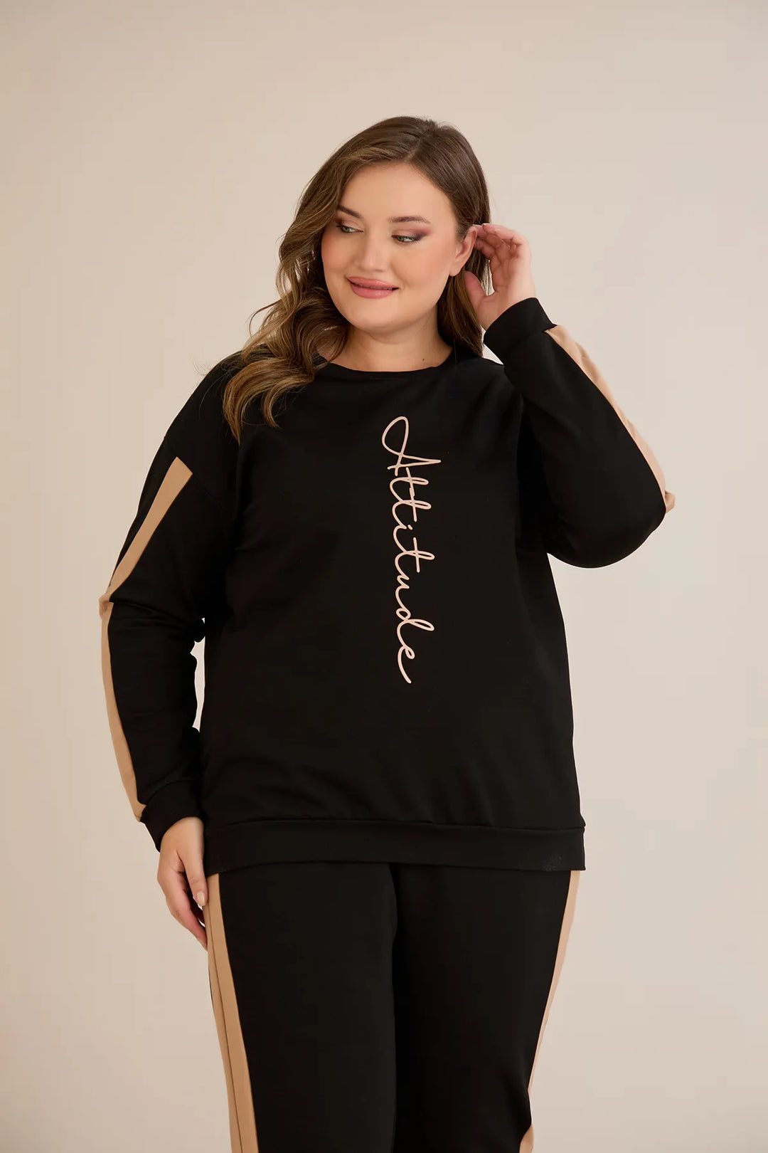 Set od elastičnog materijala s dvostrukim rubom iz 2 dijela