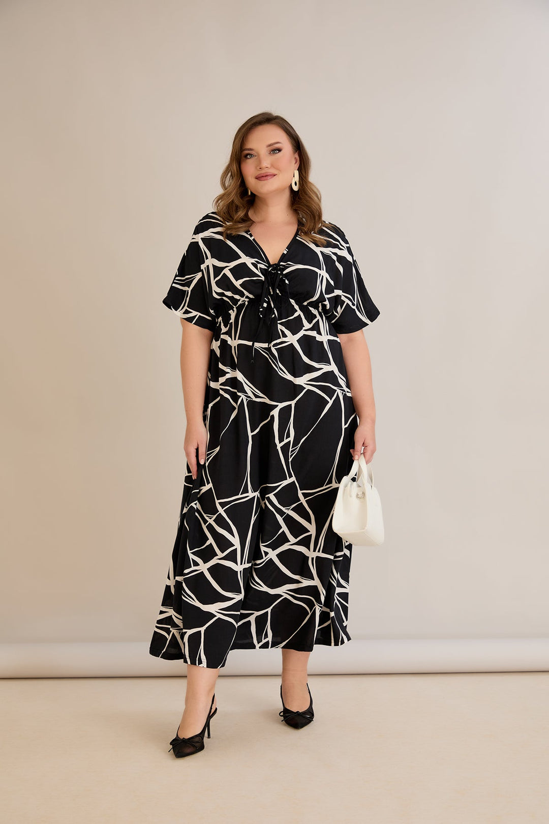 Ljetna haljina od viskoze s džepovima