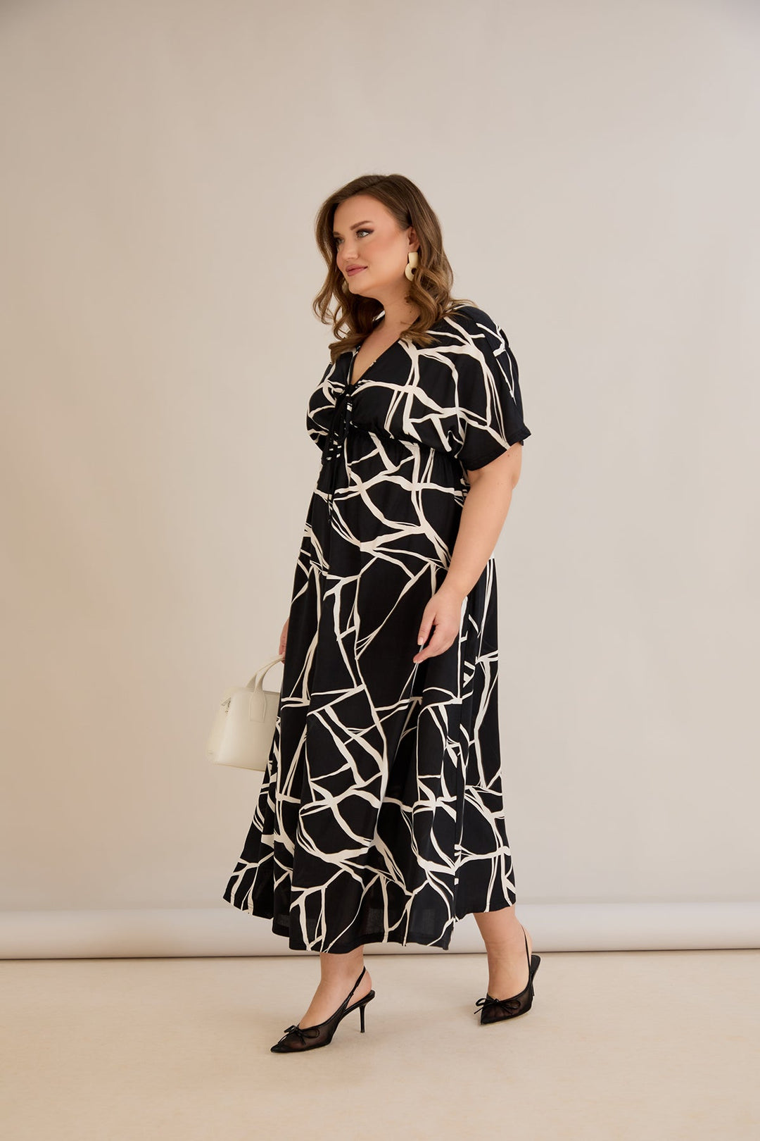 Ljetna haljina od viskoze s džepovima