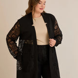 Elegantni praznični čipkani set