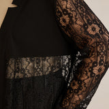 Elegantni praznični čipkani set
