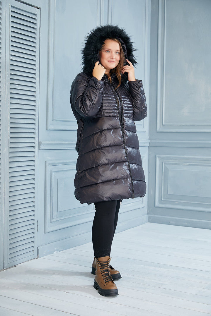 NEW! Дълго яке Зимна перла - My Store