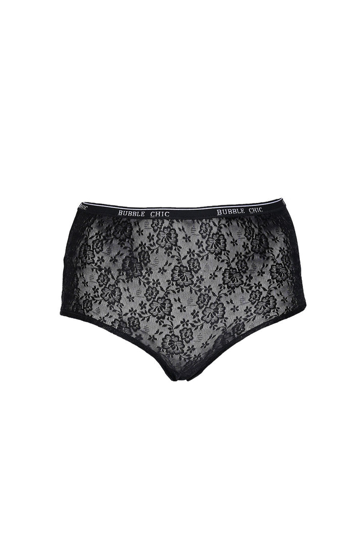 Luksuzne čipkaste gaćice – Crna