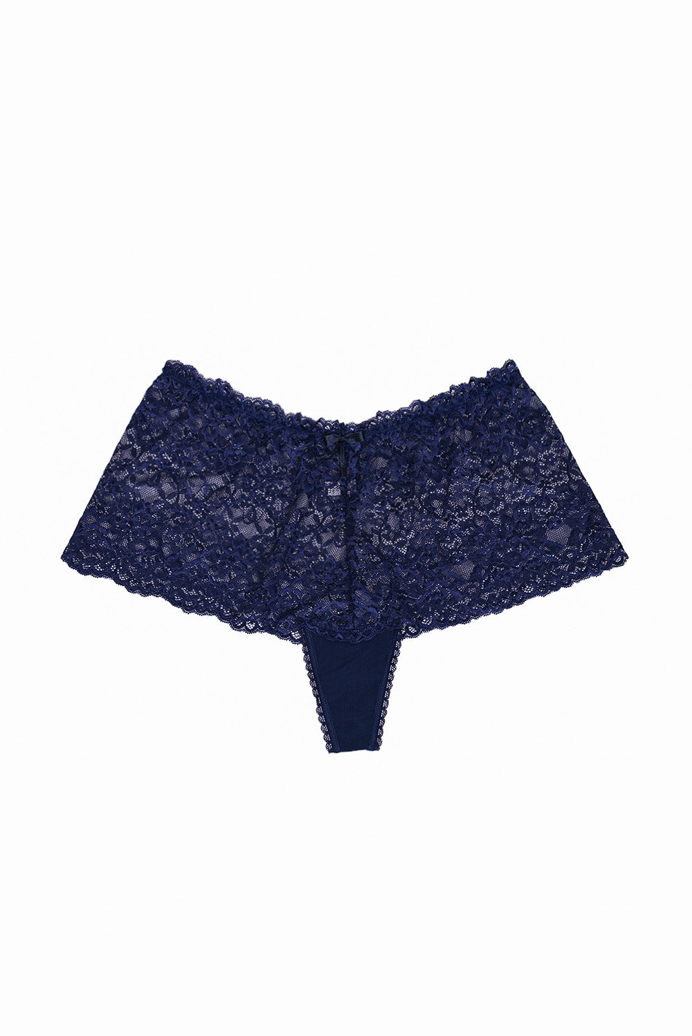 Макси дантелени прашки - Tamnoplava