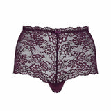Maxi čipkaste tanga gaćice – Lila