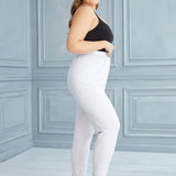 Памучен клин с дантела до 180см. ханш - бял - My Store