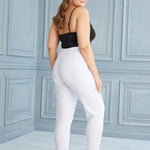 Памучен клин с дантела до 180см. ханш - бял - My Store