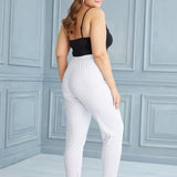 Памучен клин с дантела до 180см. ханш - бял - My Store