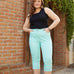 Rebecca 7/8 hlače - mint – Mente