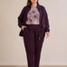 Proljetna bomber jakna – bordo