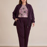 Proljetna bomber jakna – bordo