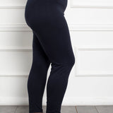 Pamučne tajice do 160 cm – Tamno Plava