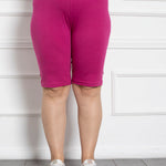 Kratke pamučne tajice do 160 cm. hip - pink - Moja trgovina