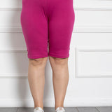 Kratke pamučne tajice do 160 cm. hip - pink - Moja trgovina