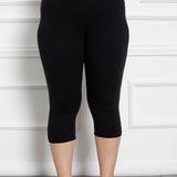 7/8 pamučne tajice do 160cm. hip - crna - Moja trgovina