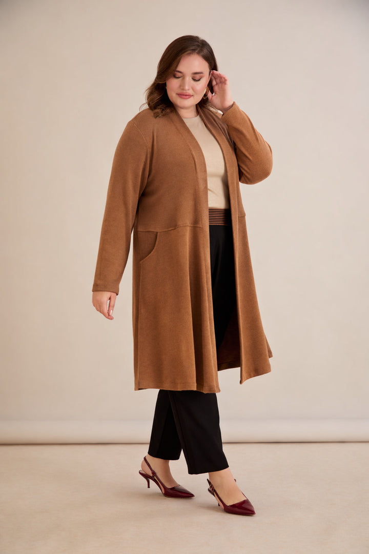 Dugački kardigan – Karamel