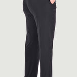 Широк панталон с джобове Шели - черен - My Store