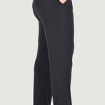 Широк панталон с джобове Шели - черен - My Store