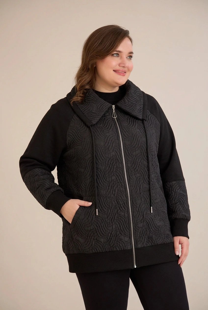 Sportsko elegantna jakna - crna